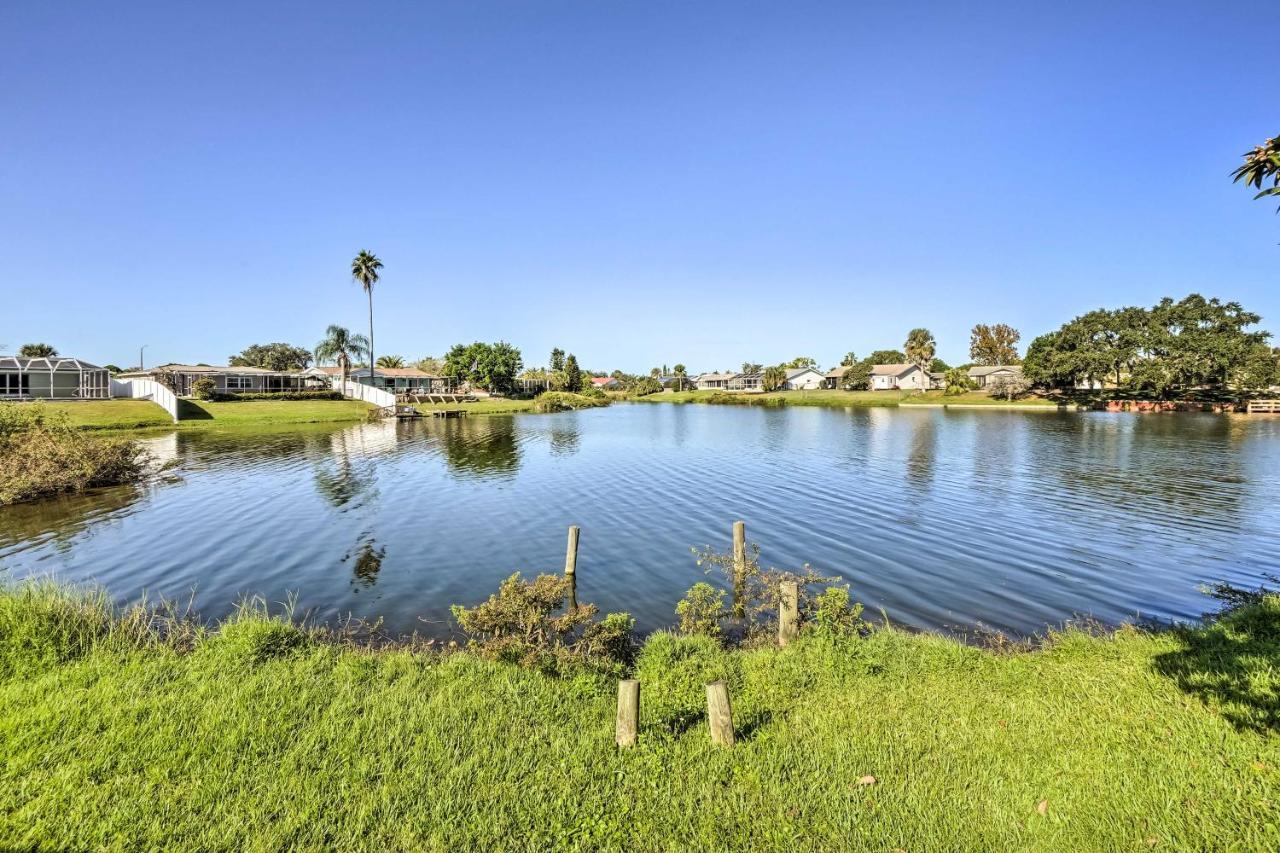 Waterfront Port Richey House With Heated Pool! Villa Buitenkant foto
